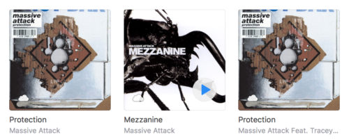 Massive Attack albums