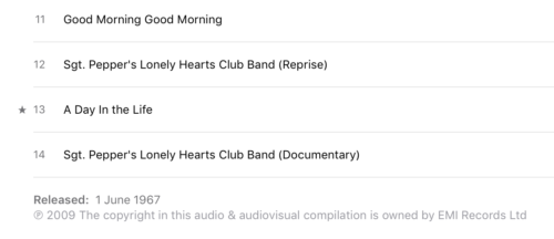 Sgt Peppers Apple Music